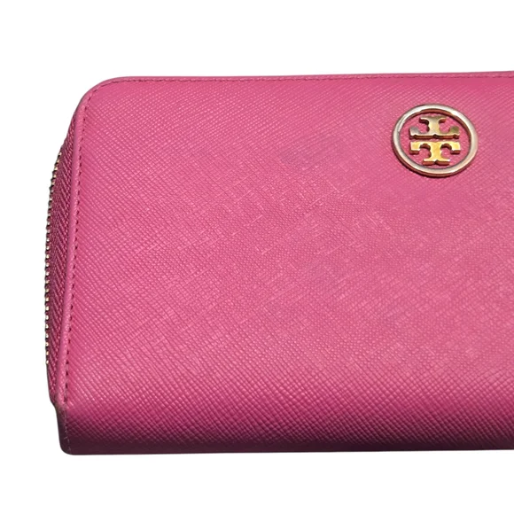 Tory Burch Pink Women's Long Wallet Authentic - Call Outs! - Picture 4 of 11